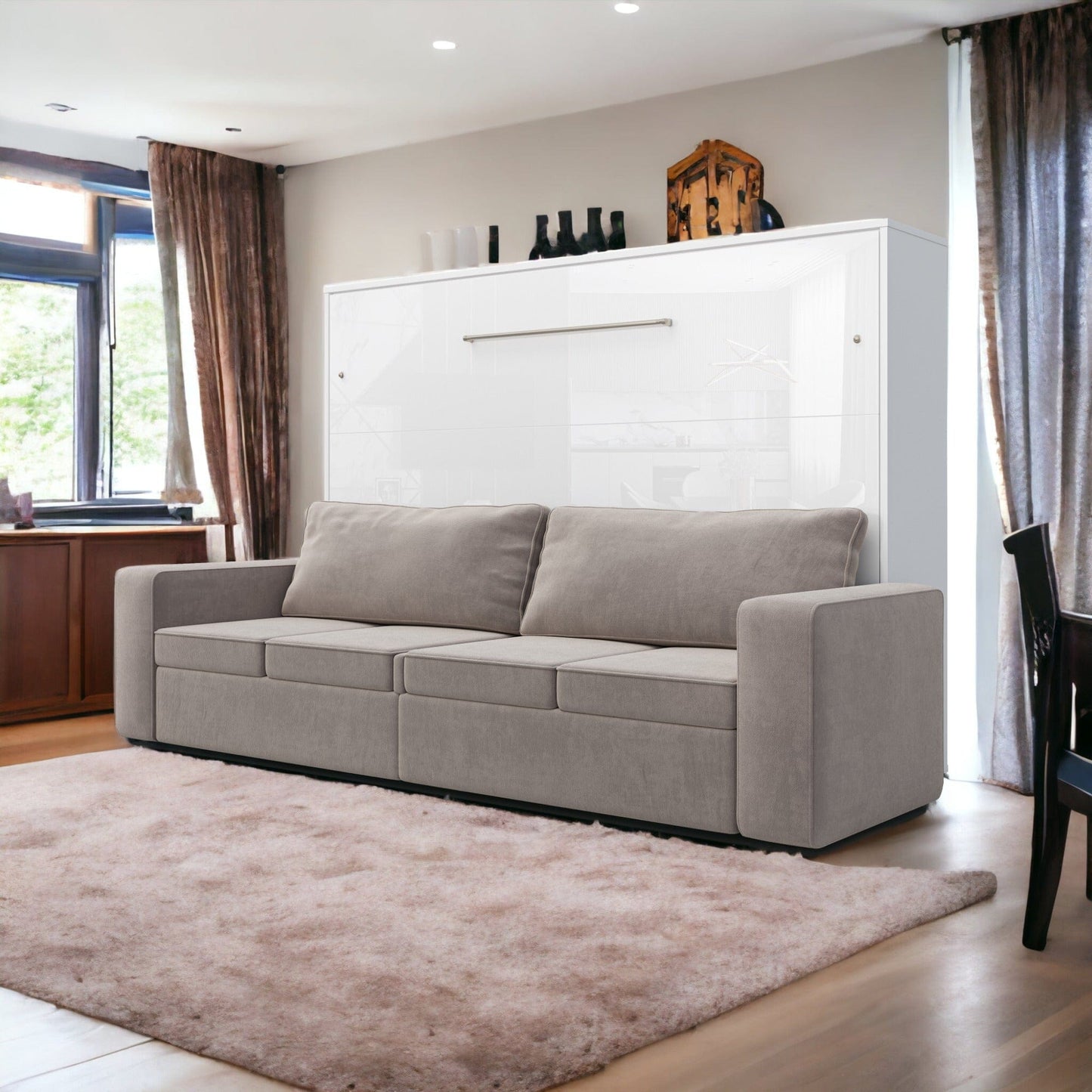 Maxima House Invento Horizontal Sofa Murphy Bed European FULL XL