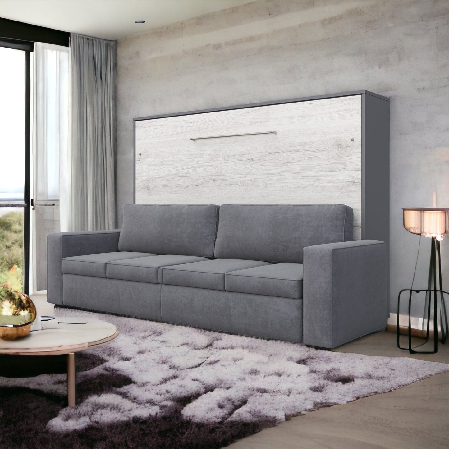 Maxima House Invento Horizontal Sofa Murphy Bed European FULL XL