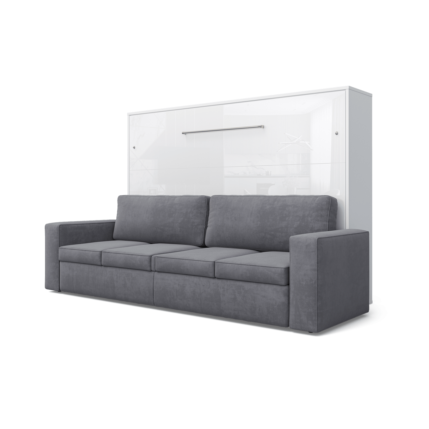 Maxima House Invento Horizontal Sofa Murphy Bed European FULL XL