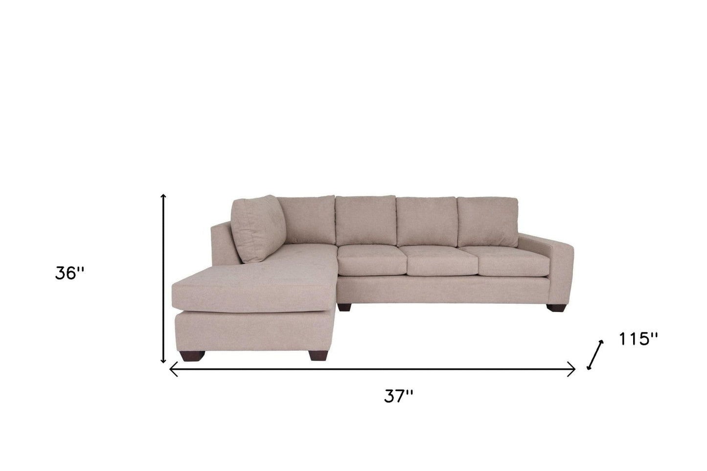 Navy Chaise 153