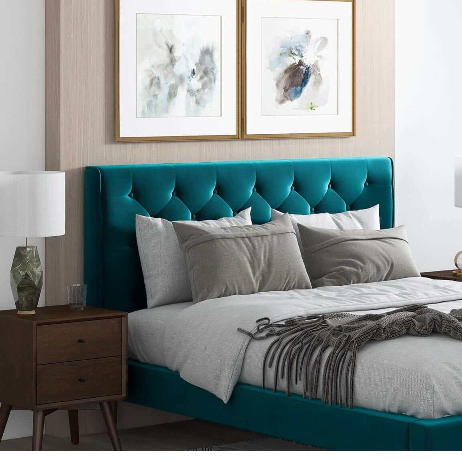 Velvet Tufted