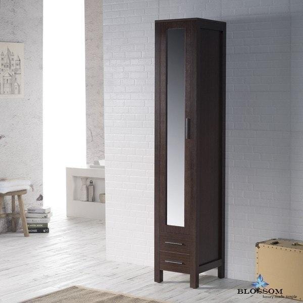 Blossom  Sydney 15 Inch Linen Cabinet in Wenge