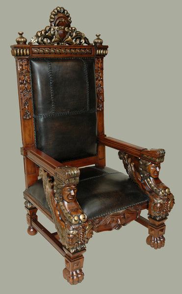 AFD Royal Griffin Leather Chair  VE