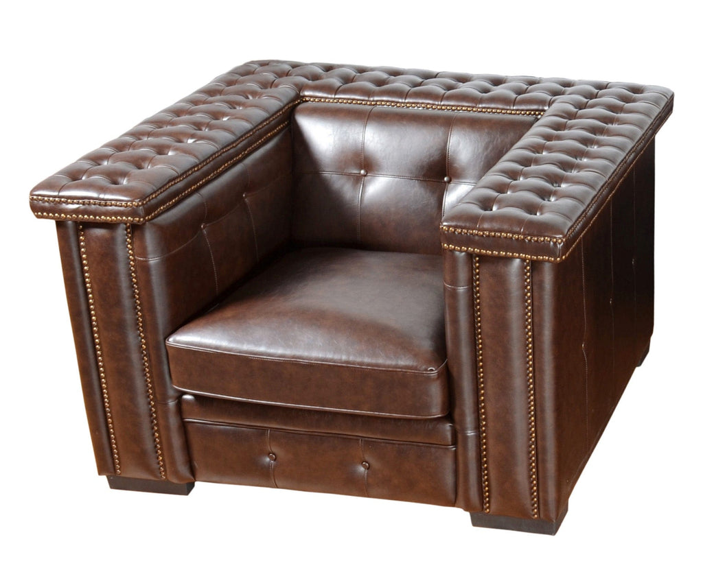 AFD Micro Leather Bench Chair