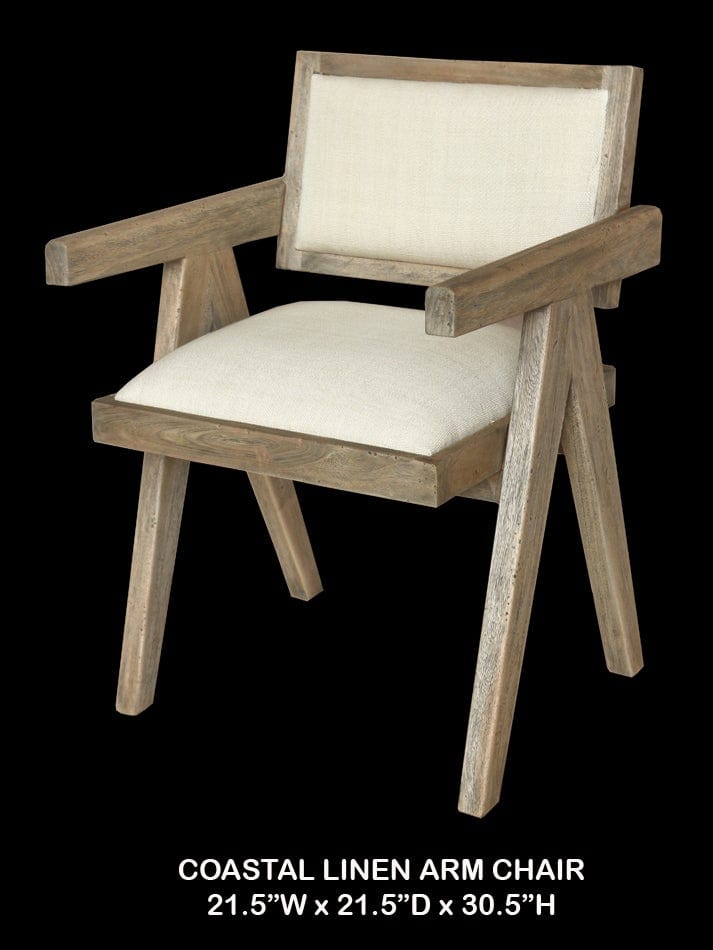 AFD Mid Century Modern Rustic Arm Chair