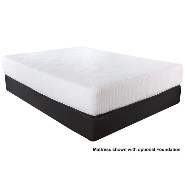Velour Luxury Hybrid Coil Mattress with Foam Layers for Support