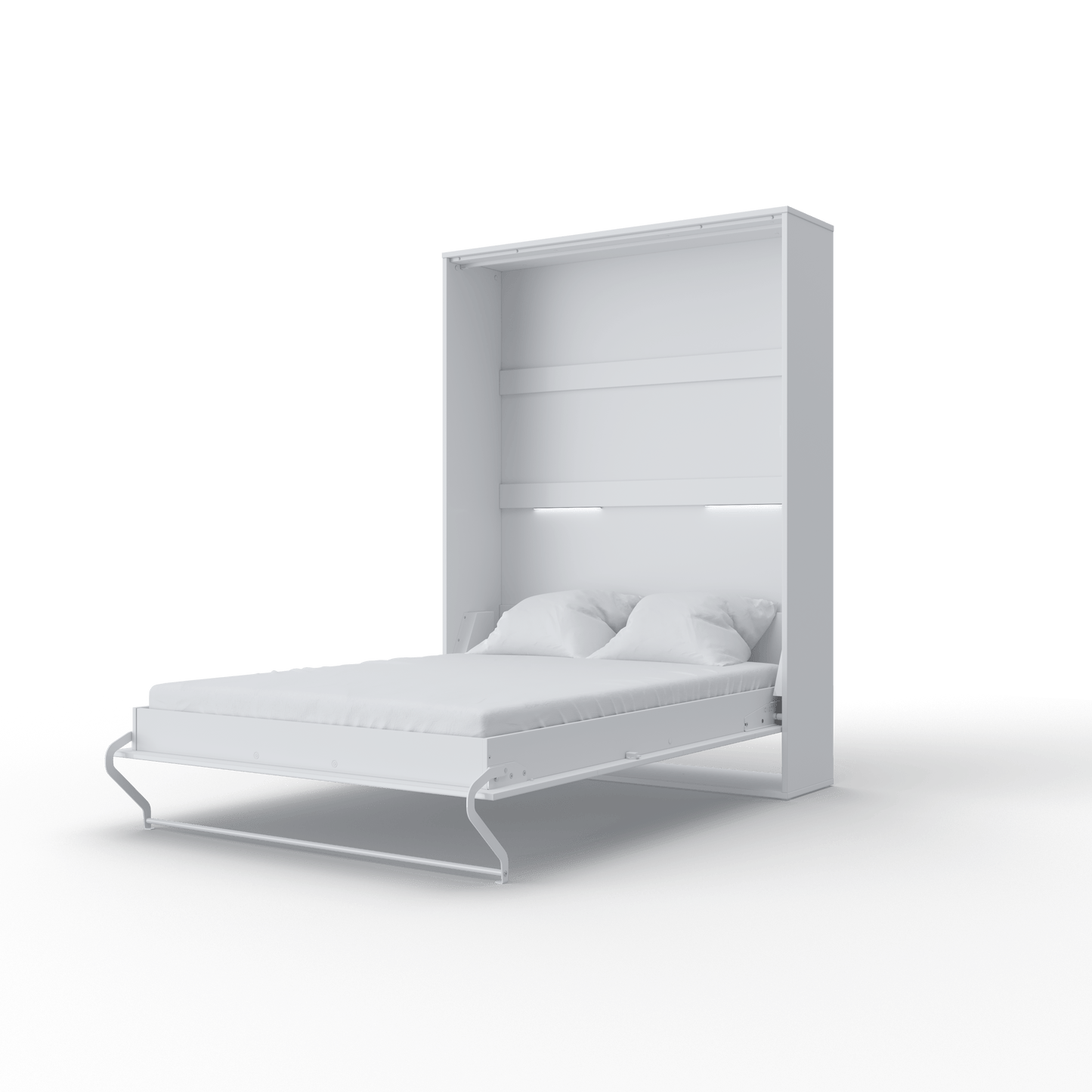 Invento Vertical European FULL XL Wall Bed with LED