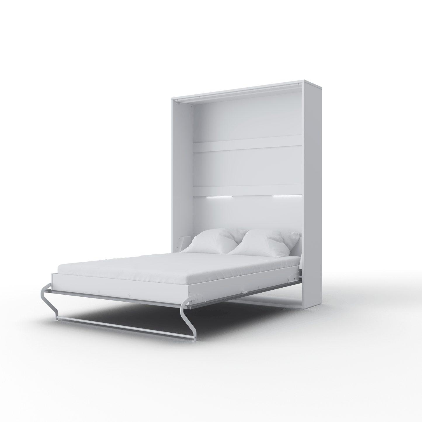 Invento Vertical European FULL XL Wall Bed with LED