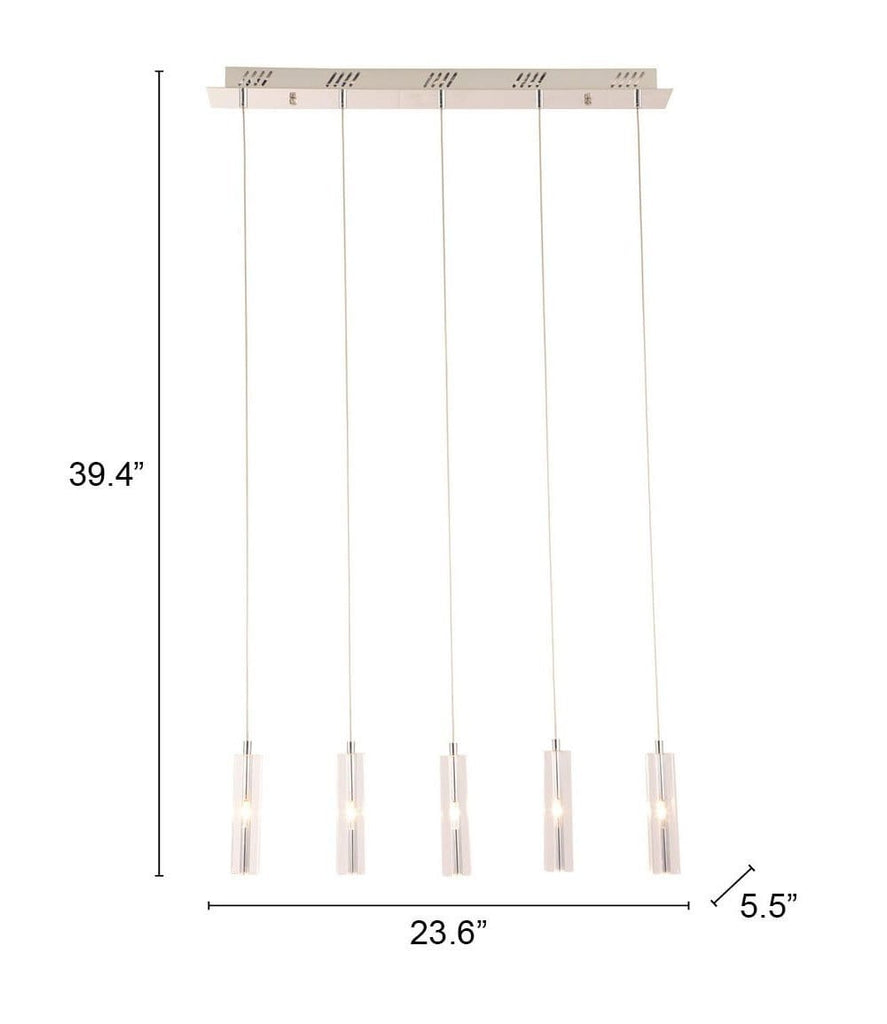 Zuo Celeron Ceiling Lamp Clear (50099)