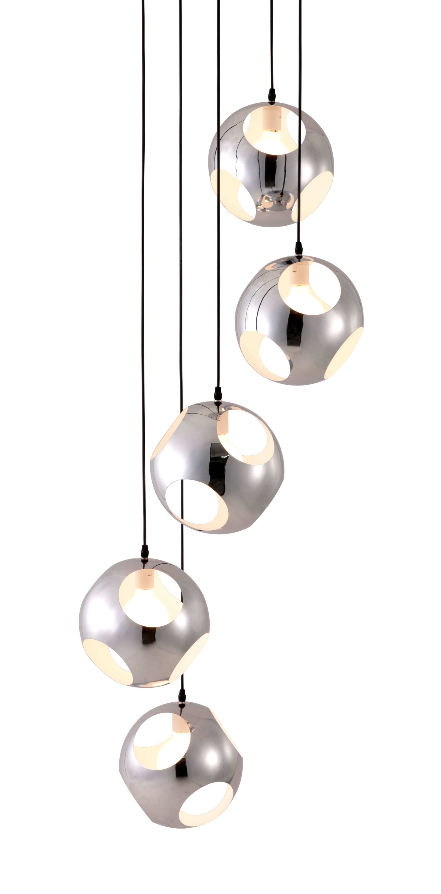Zuo Meteor Shower Ceiling Lamp Chrome (50102)
