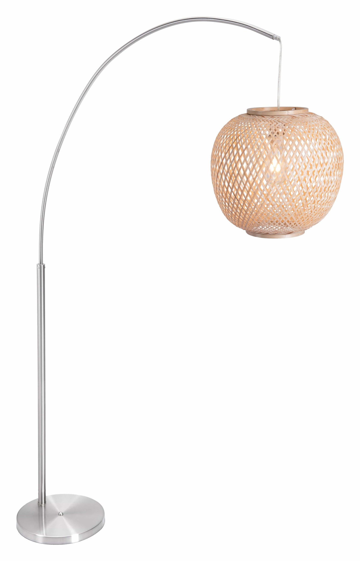 Zuo Halsey Floor Lamp Natural (56098)