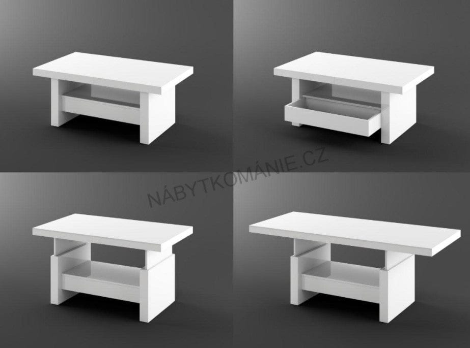 Coffee Table AVERSA Extendable and Adjustable