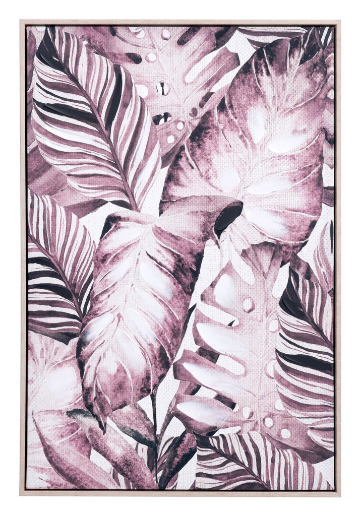 Zuo Tropical Palm Canvas Sepia (A12198)