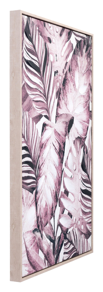 Zuo Tropical Palm Canvas Sepia (A12198)