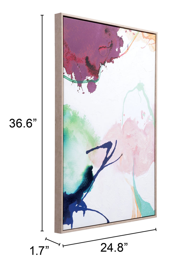 Zuo Abstract Party Canvas Multicolour (A12199)