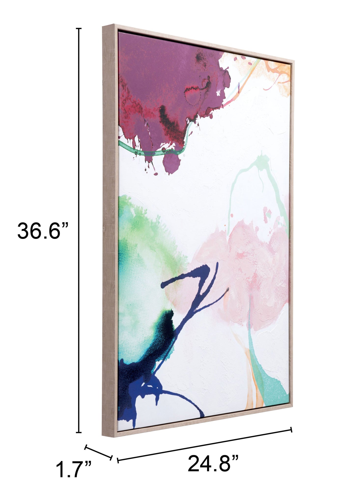Zuo Abstract Party Canvas Multicolour (A12199)