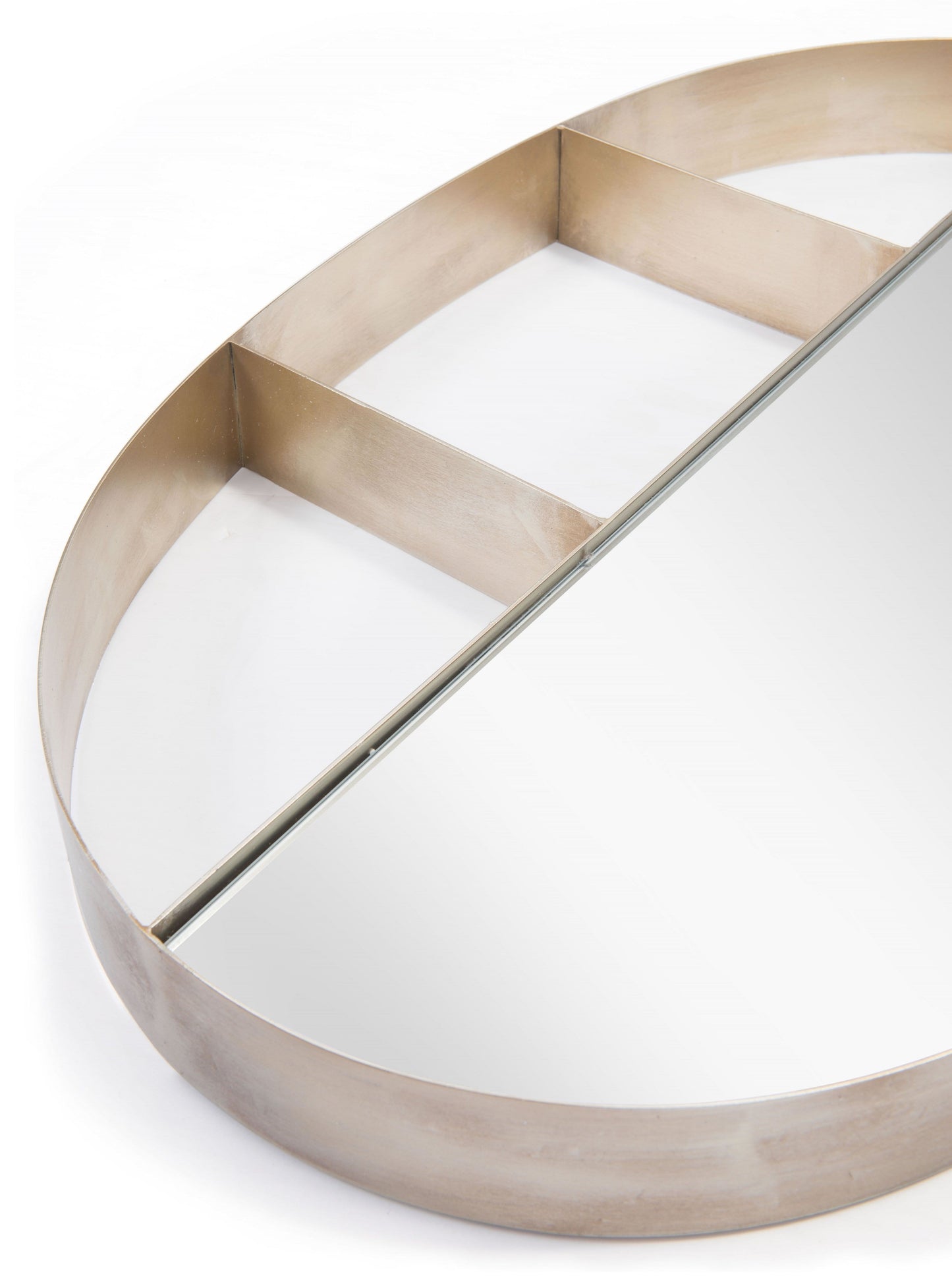 Zuo Latitude Oval Shelf Mirror (A12203)