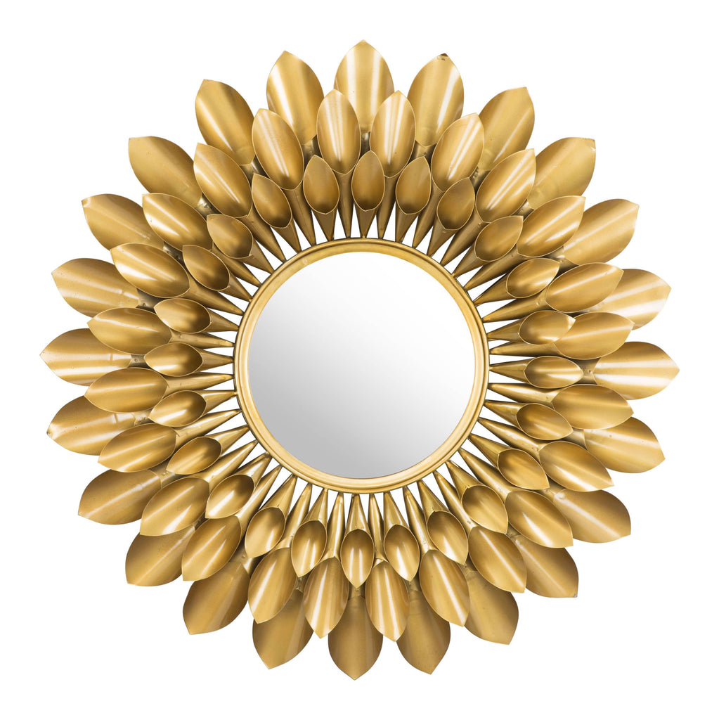 Zuo Sunflower Round Mirror Gold (A12213)