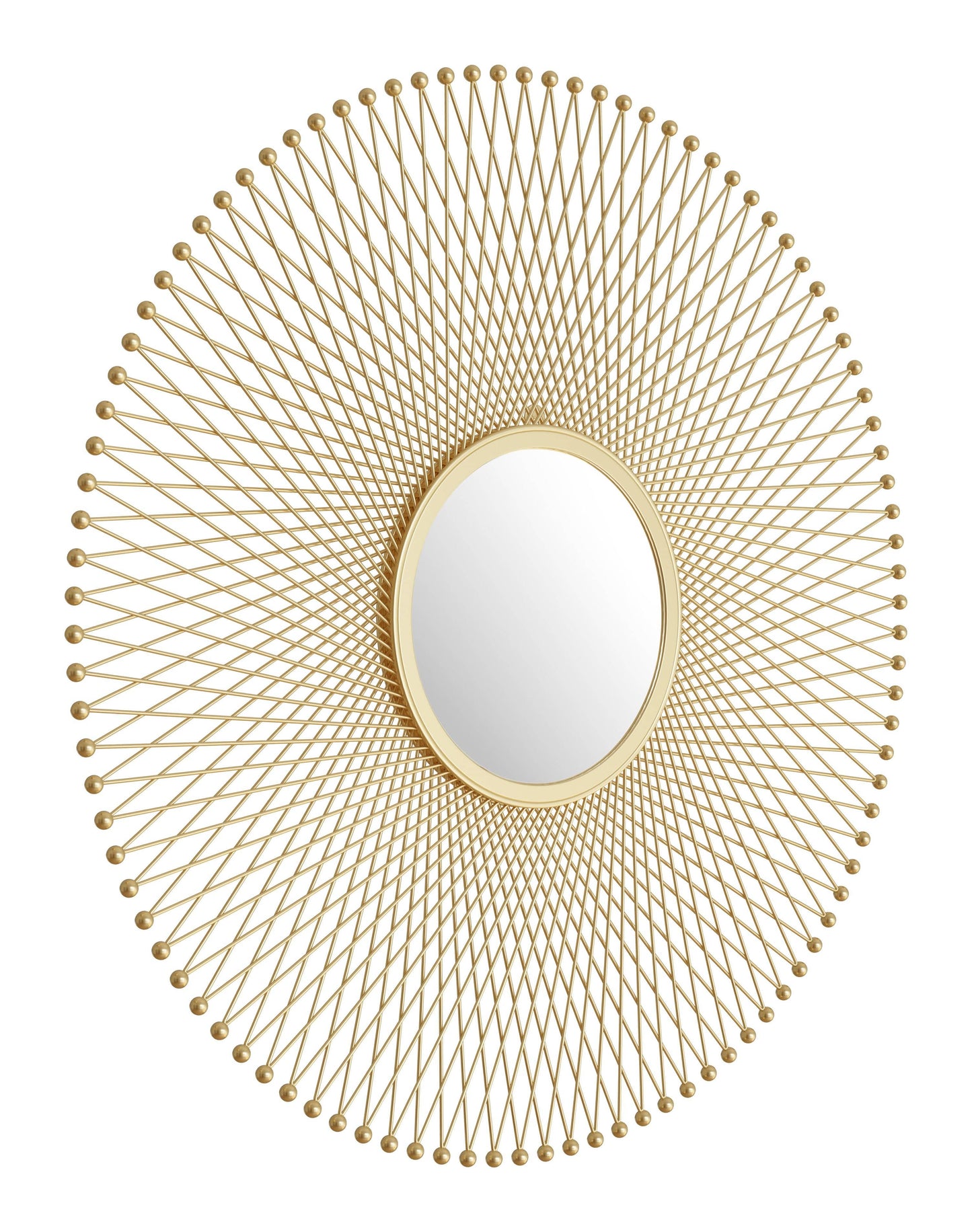 Zuo Glow Round Mirror Gold (A12214)