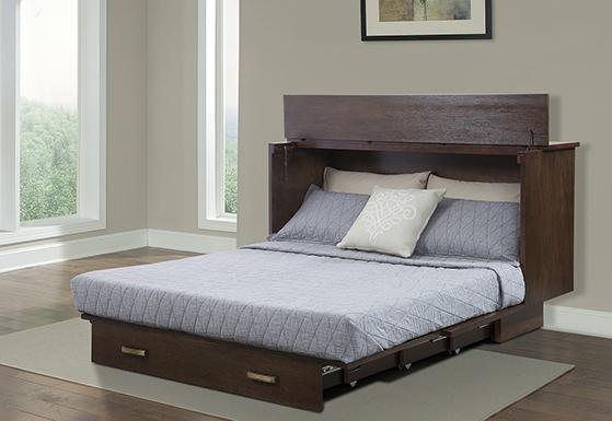 Arason Pekoe Traditional Cabinet Murphy Bed - Full