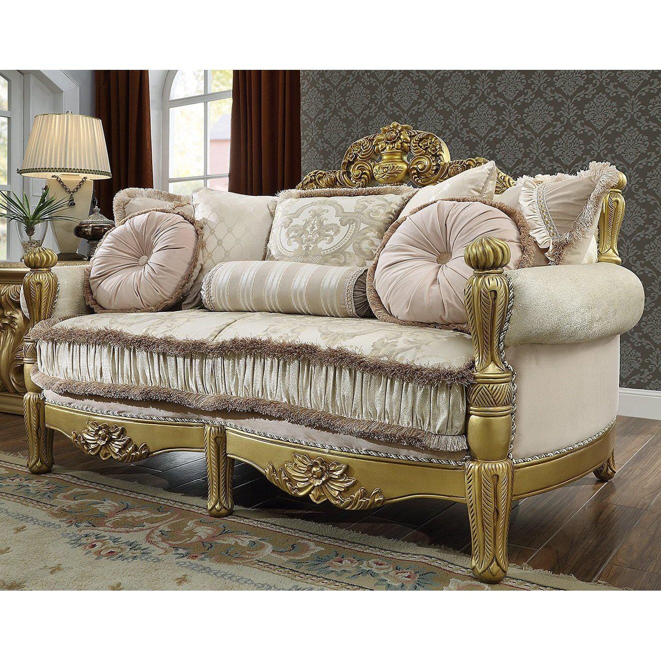 Homey Design Luxury Hd-105 3Pc Sofa Set
