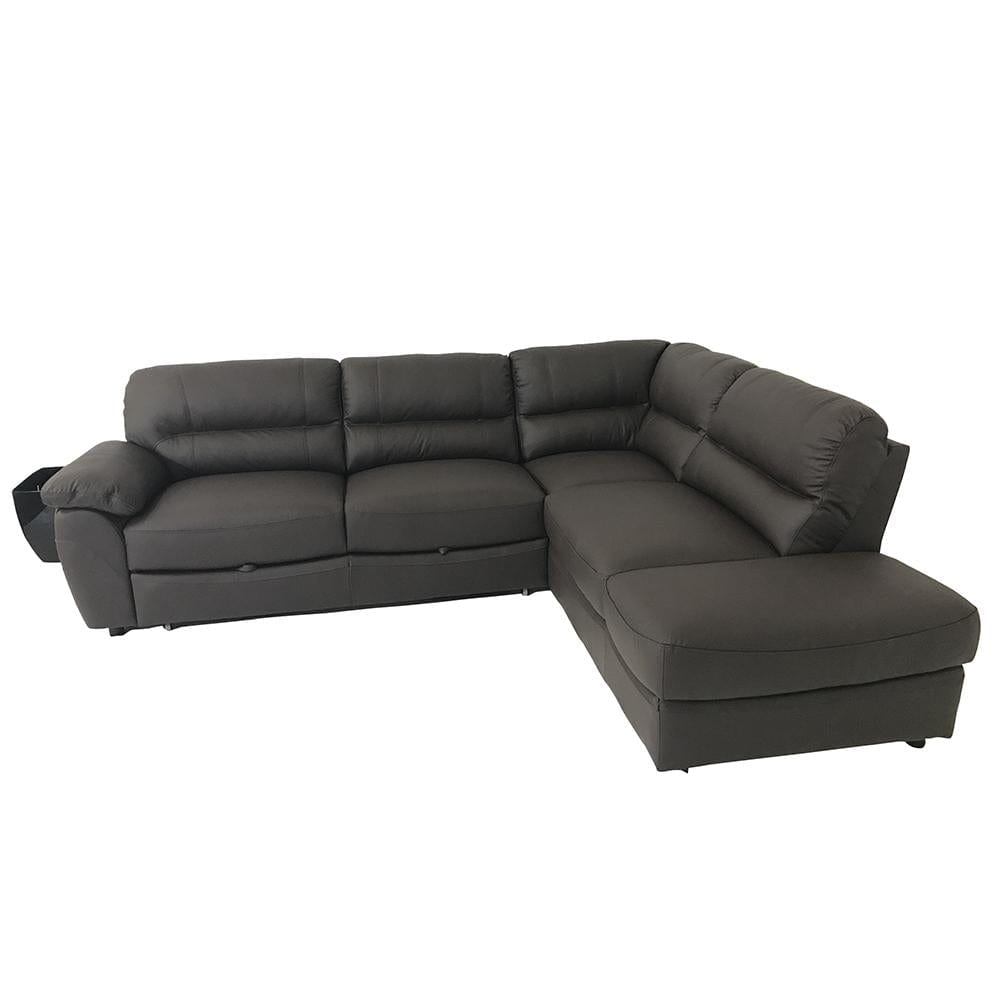Sectional Sleeper BALTICA Natural Leather Sofa with storage, SALE