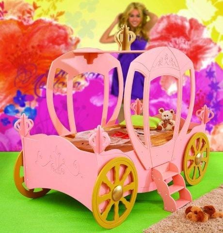 Princess Carriage Toddler Car Bed