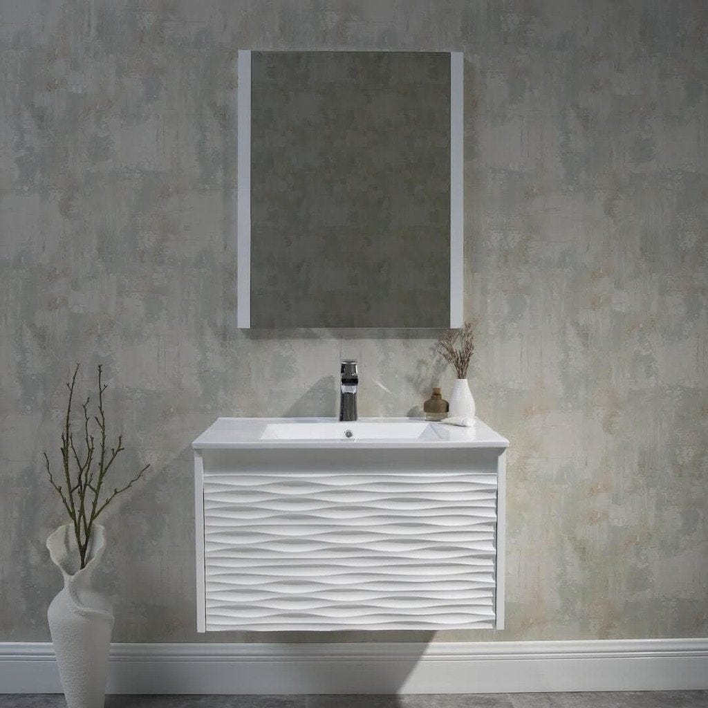 Blossom  Paris 30 Inch Vanity Only in Glossy White
