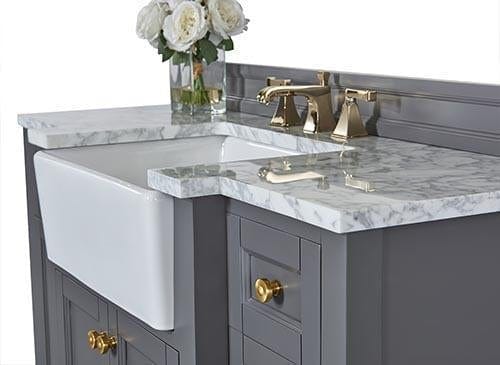 Ancerra Designs Adeline 48 in. Bath Vanity Set in Sapphire Gray