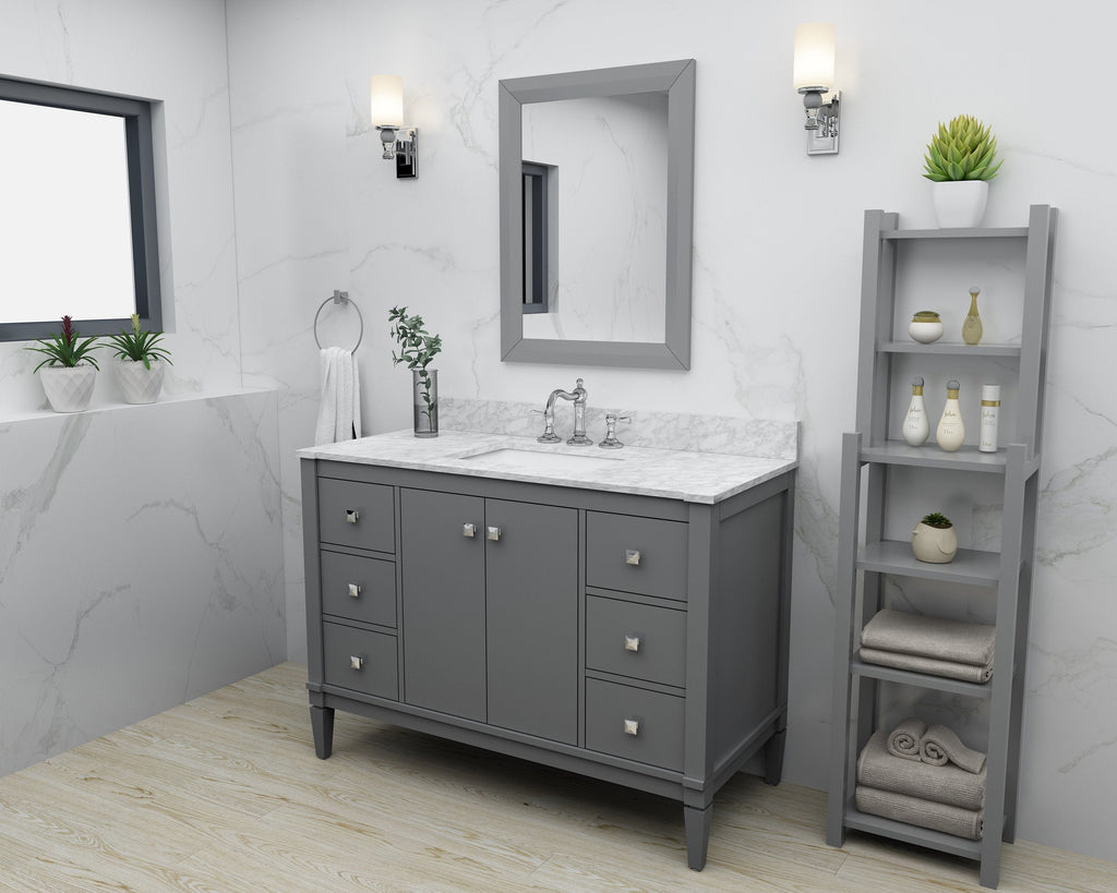 Ancerra Designs Kayleigh 48 in. Bath Vanity Set in Sapphire Gray