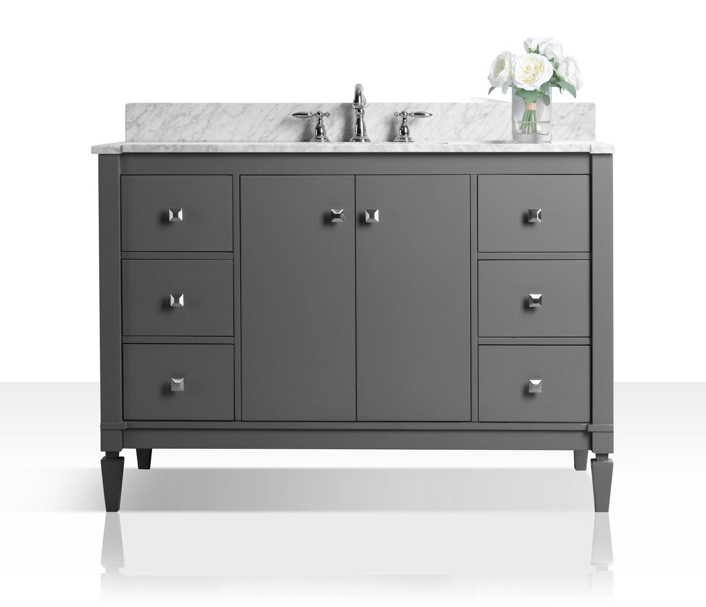 Ancerra Designs Kayleigh 48 in. Bath Vanity Set in Sapphire Gray