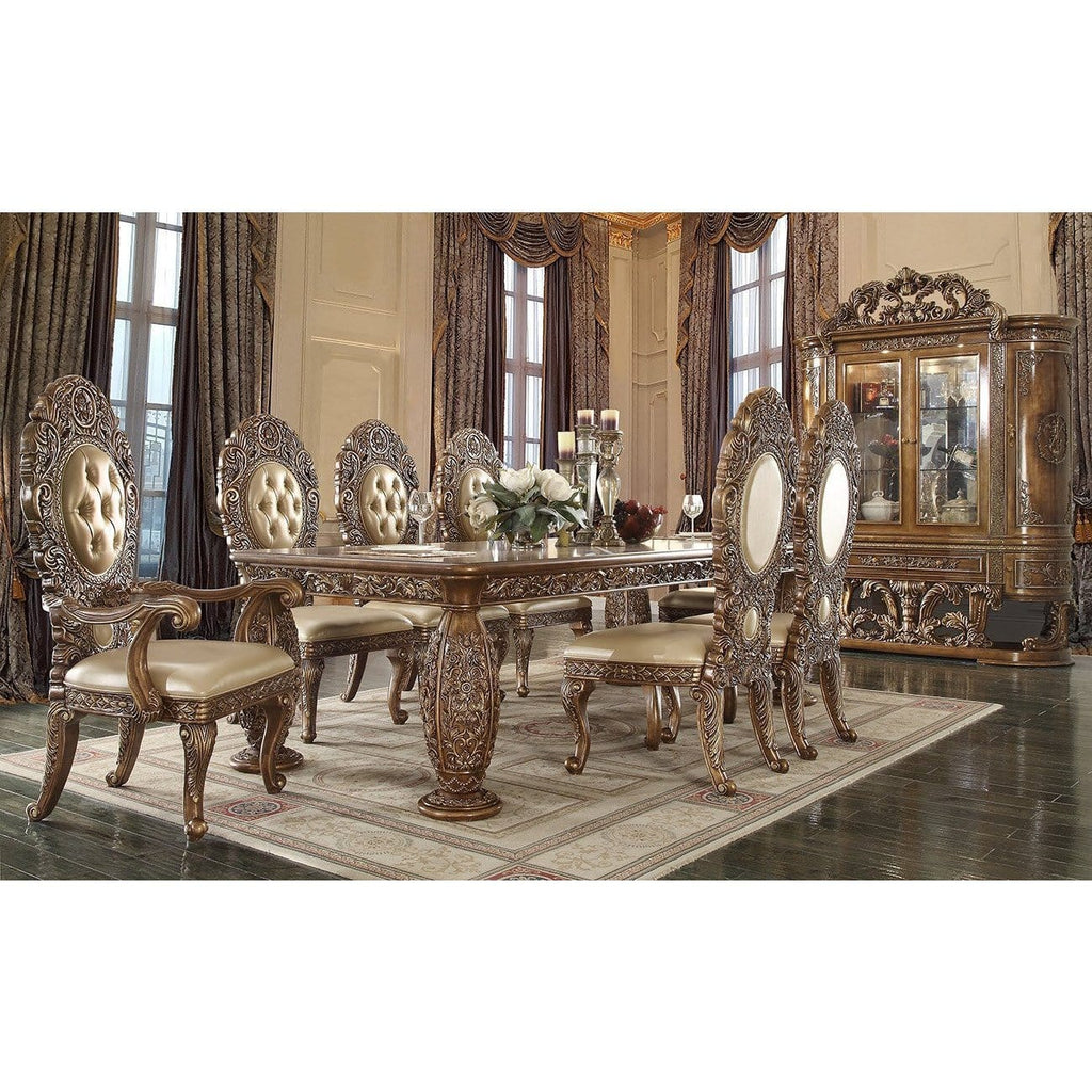 Homey Design 9Pc Dining Table HD-8018-DTSET9