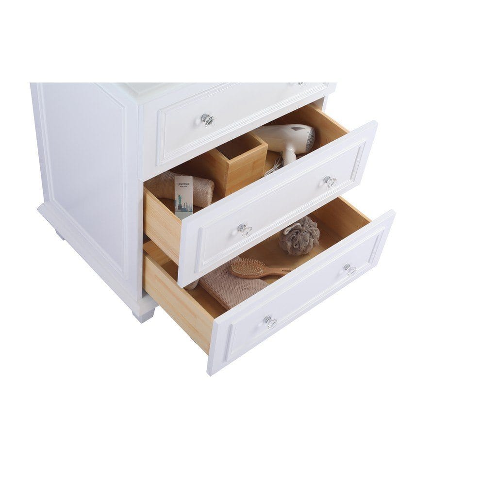 Laviva Luna 30" Cabinet with Pure White Counter