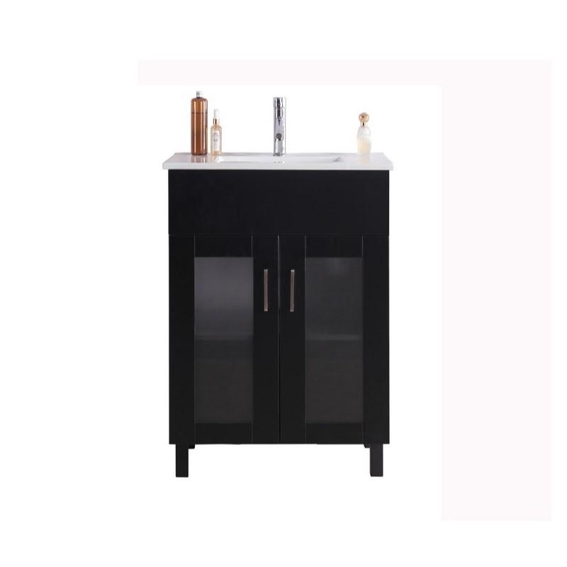 Laviva Nova 24" Cabinet with Ceramic Basin Counter
