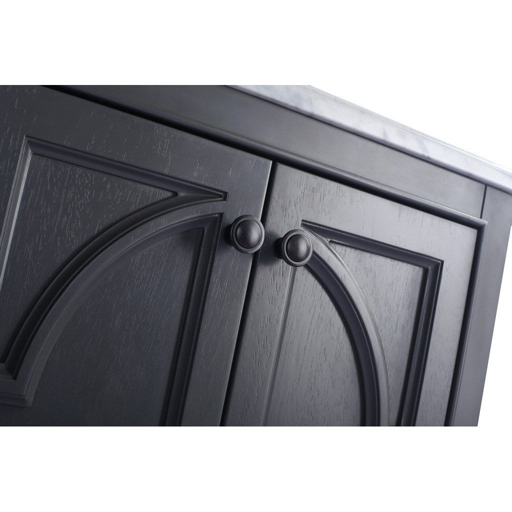 Laviva Odyssey 24" Cabinet with Matte Black VIVA Stone Solid Surface Countertop