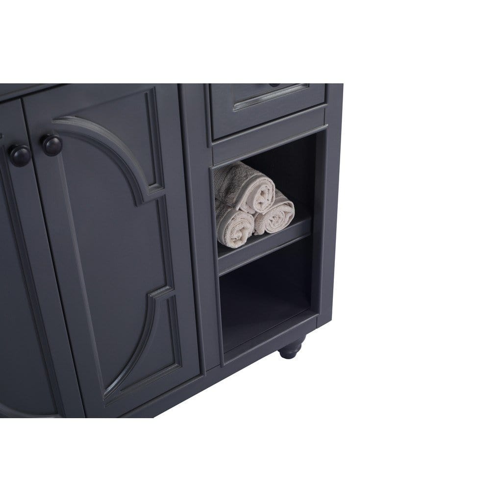 Laviva Odyssey 36" Cabinet with Black Wood Counter