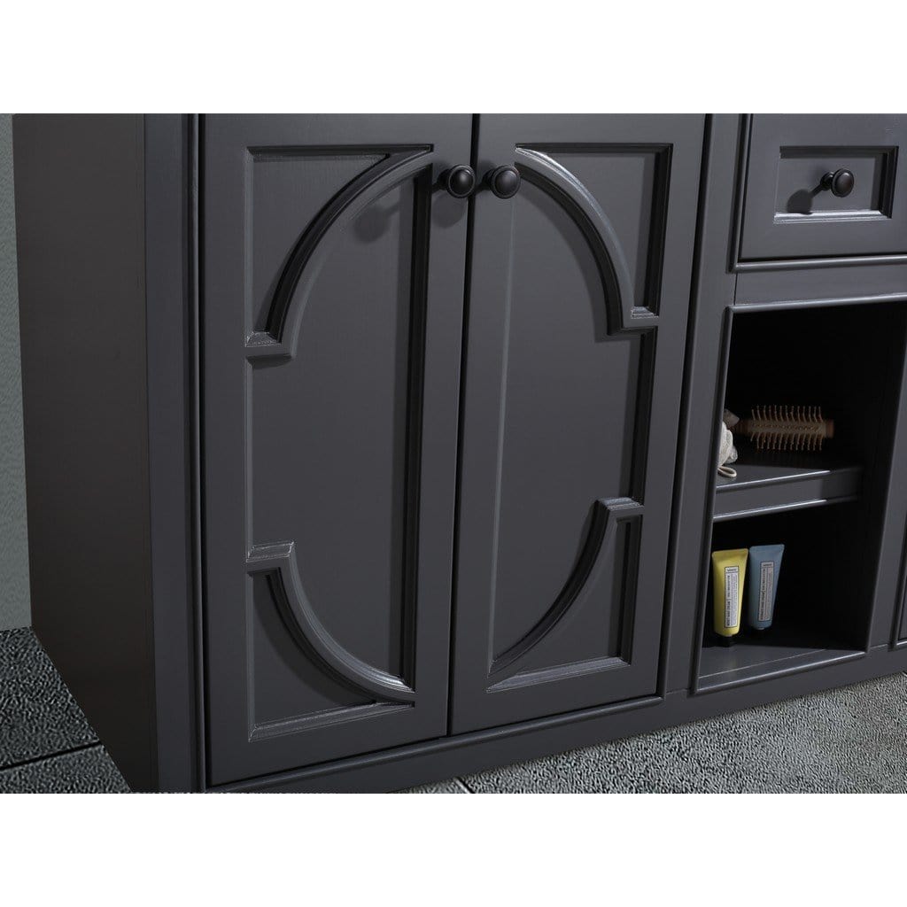 Laviva Odyssey 60" Cabinet with Black Wood Counter