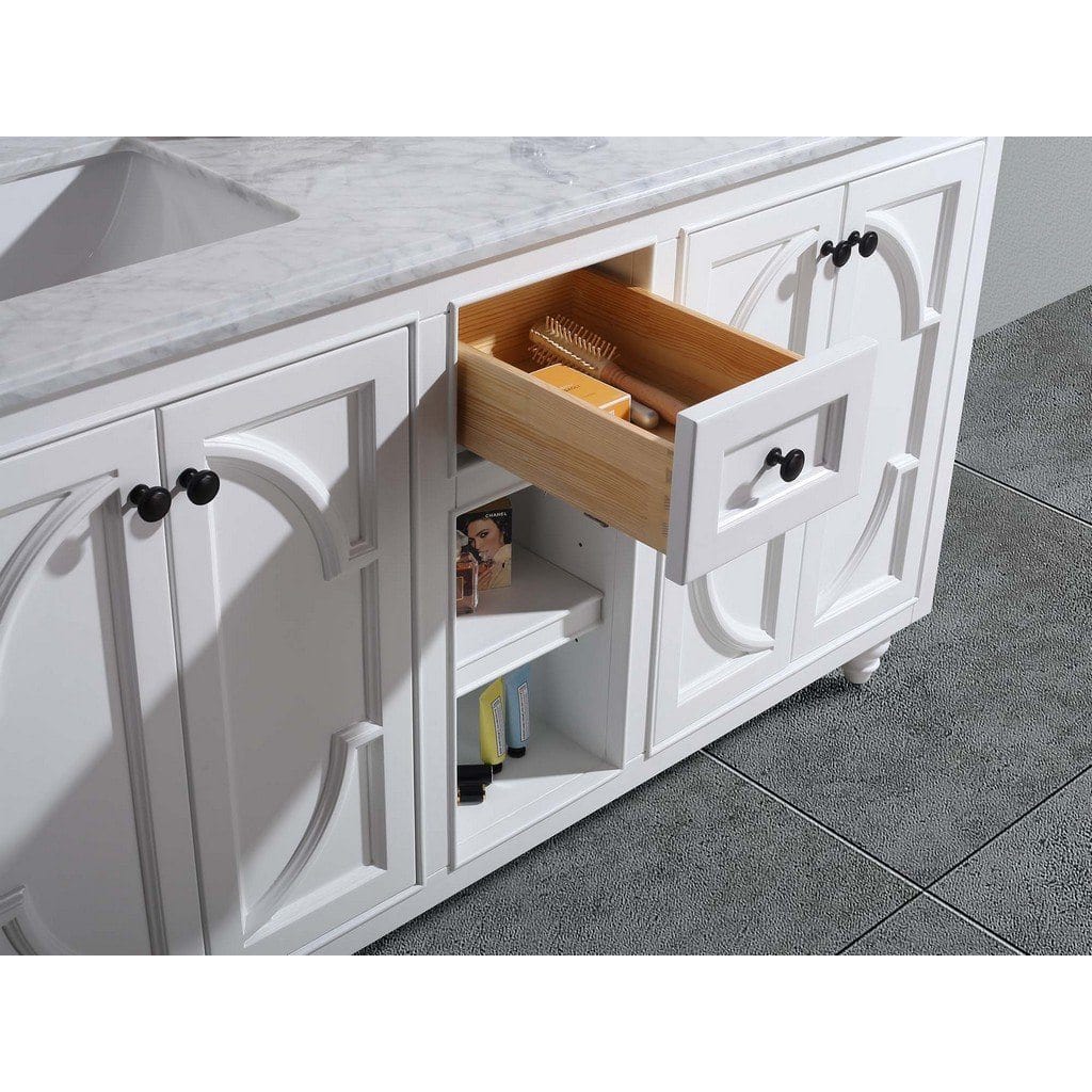 Laviva Odyssey 60" Cabinet with White Carrera Counter