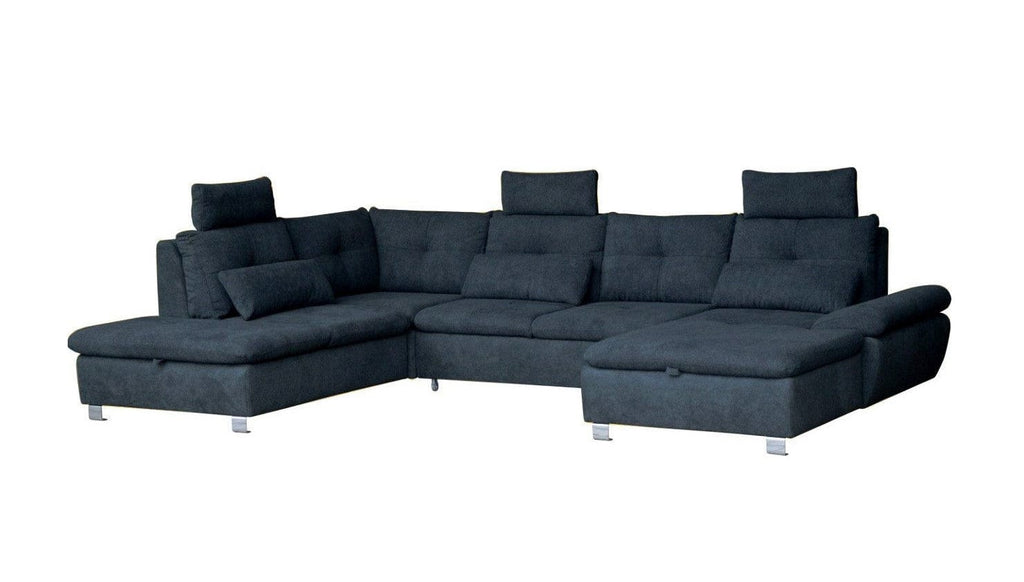 Sectional Sleeper Sofa MADEIRA U-Shape with storage